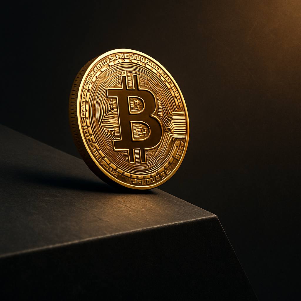بیت کوین در لبه پرتگاه